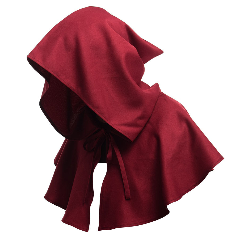 halloween cosplay medieval hood halloween witch with hat