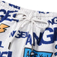 Men's beach pants loose casual cartoon printed shorts