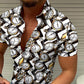Casual Summer Beach Cardigan Cross Border Print Shirt