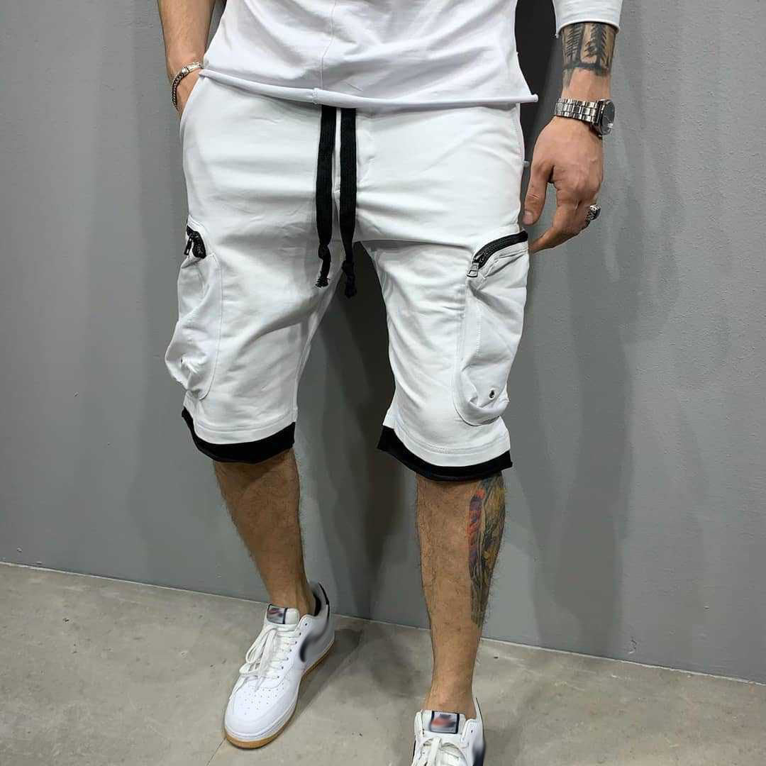 Sports Cropped Pants Multi-pocket Casual Cargo Shorts