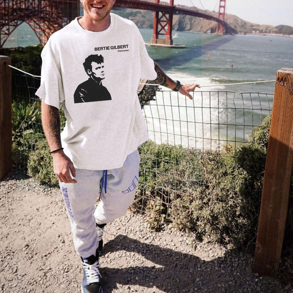 Character Graphic Print Men's T-Shirt