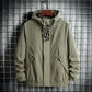 Fleece Lined Windbreaker Jacket (Sizes M-7XL )