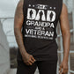 Letter Graphic Print Father's Day Casual Men's Tank Top