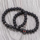 Personalized Skull Bead Bracelet Set