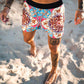 Casual Print Resort Style Shorts