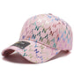 Street letter gradient trend personality casual baseball cap