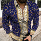 Clearance-Digital Printing  Long Sleeve Shirt 3XL