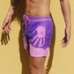 Water Color-Changing Lace-up Casual Beach Vacation Men's Shorts