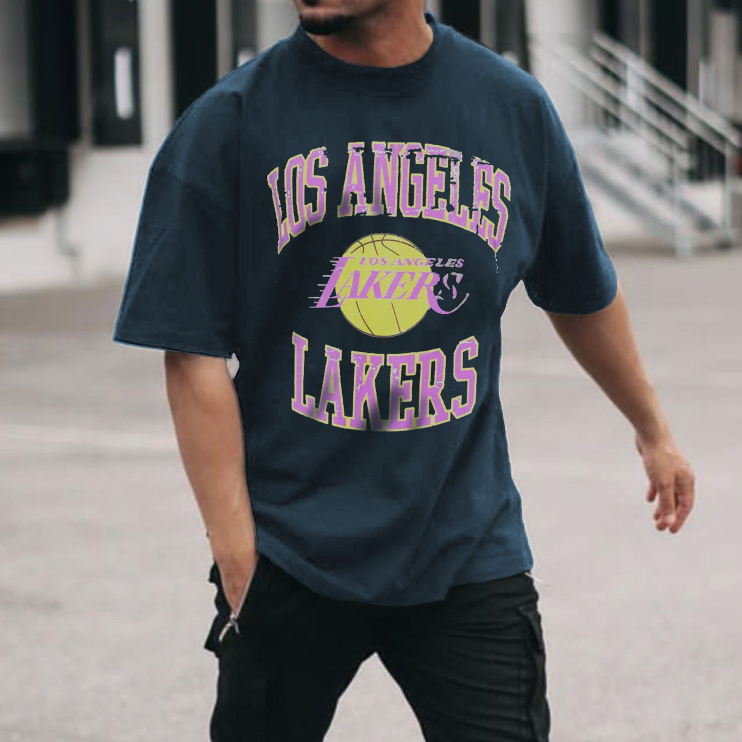 Los Angeles Lakers Cotton  T-Shirt