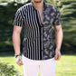 Casual printed short sleeve shirt