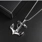 Pirate Rope Anchor Pendant Punk Trendy Necklace