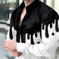 Casual Long-sleeved Printed Shirt