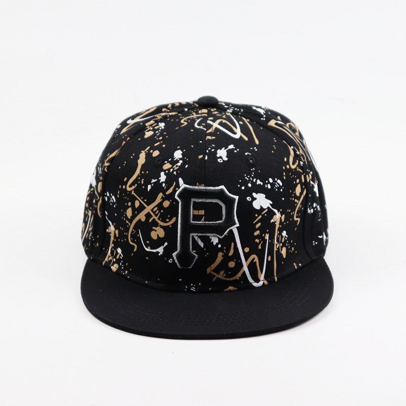 Hip Hop Alphabet Pattern Baseball Cap