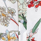 Cotton And Linen Printed Pocket Button-down Shirt