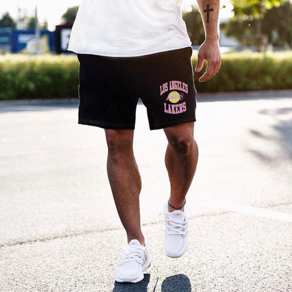 Lakers Men's Sportswear 2 Piece Tracksuits-A