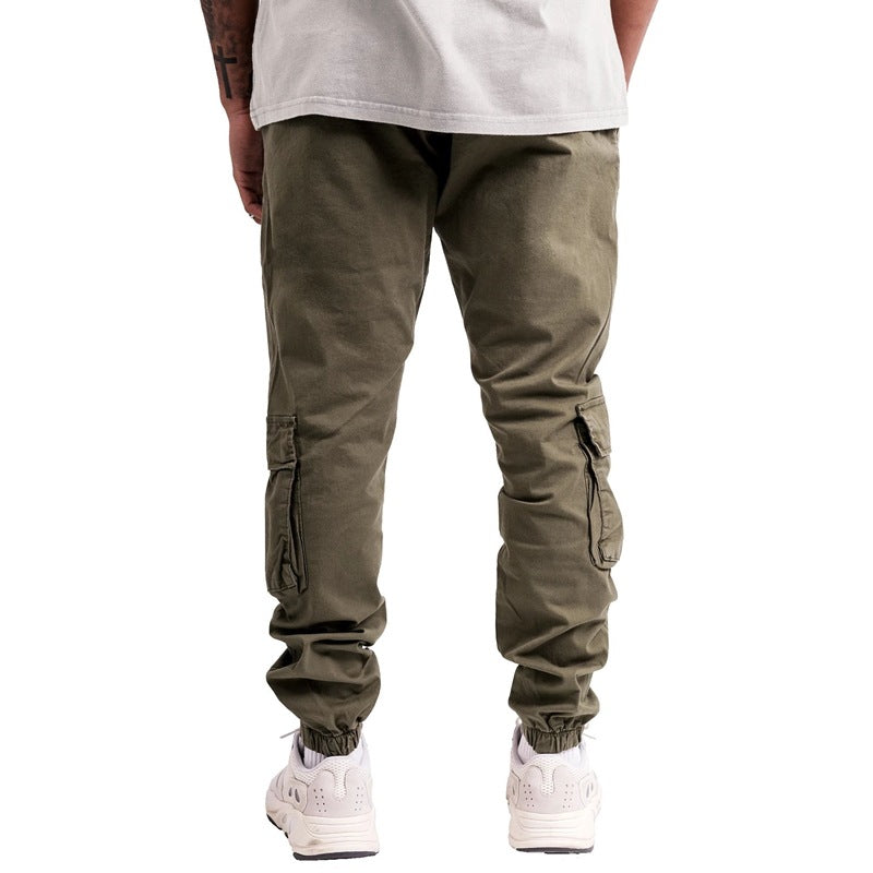 Fashion Casual Pocket Slim Fit Athleisure Cargo Pants