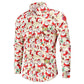 Santa Print Men's Long Sleeve Shirts
