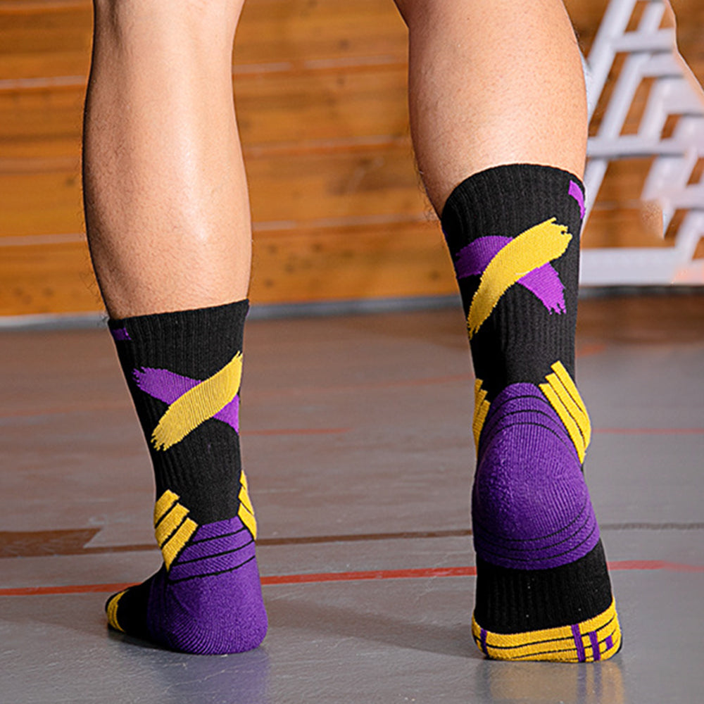 Men's Basketball Sports Crew Socks