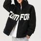 Men's Streetwear Zipper Up Hoode Sherpa Jackets