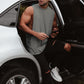 Plain Loose Sports Casual Round Neck Men's Tank Top