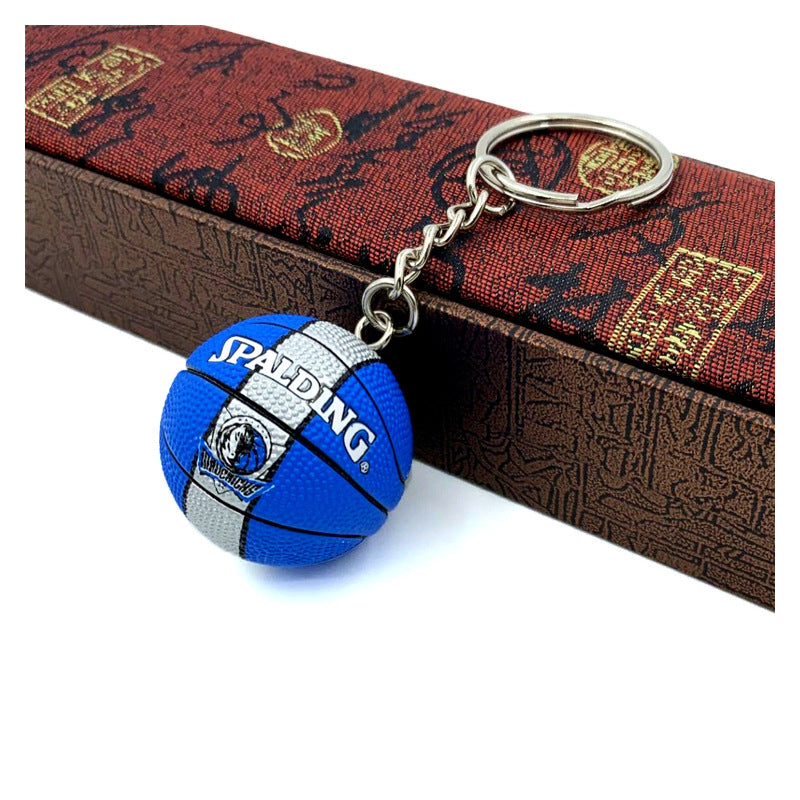 Ornament Handicraft Basketball Keychain