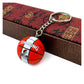 Ornament Handicraft Basketball Keychain