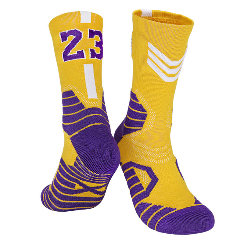 Men's Basketball Sports Crew Socks