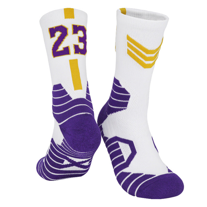 Men's Basketball Sports Crew Socks