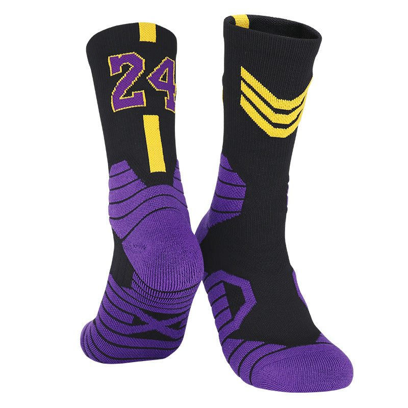 Men's Basketball Sports Crew Socks