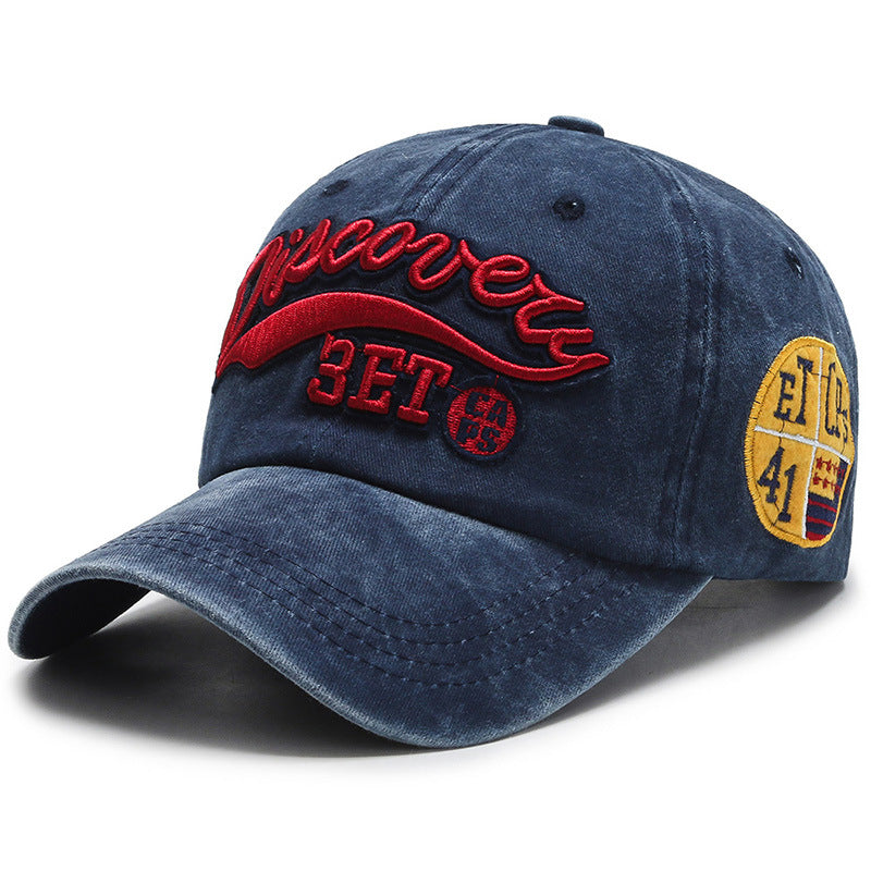 Letter Embroidered Street Personality Casual Baseball Cap