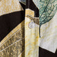 Cotton And Linen Printed Pocket Button-down Shirt