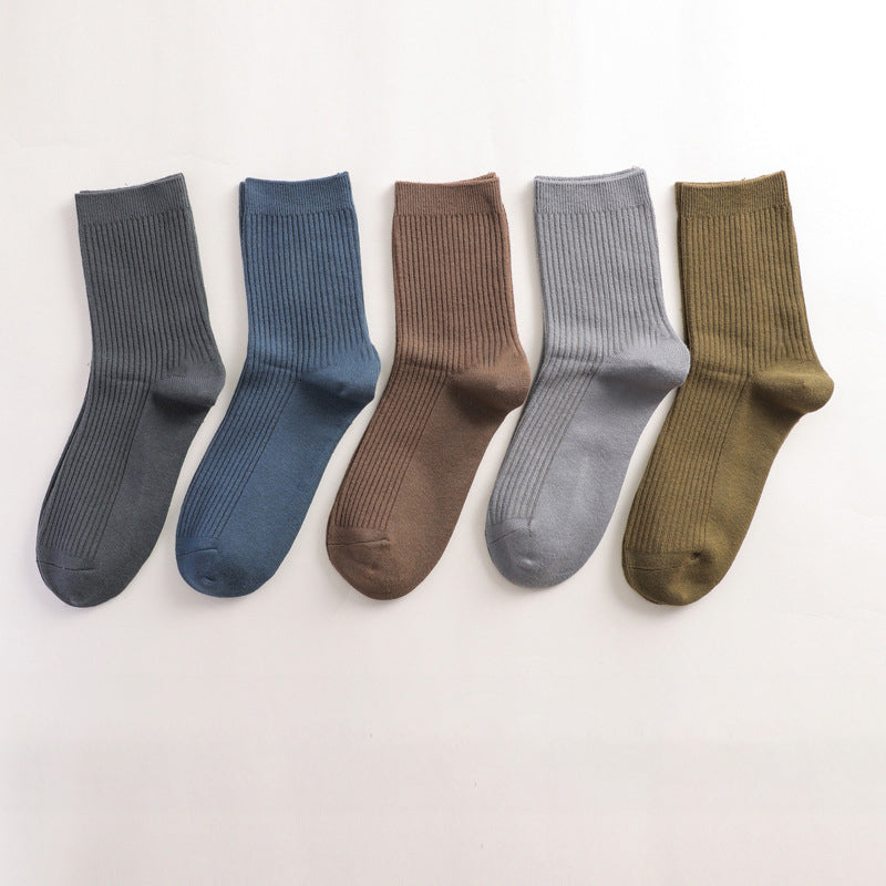 Men's 5-Pairs Crew Socks