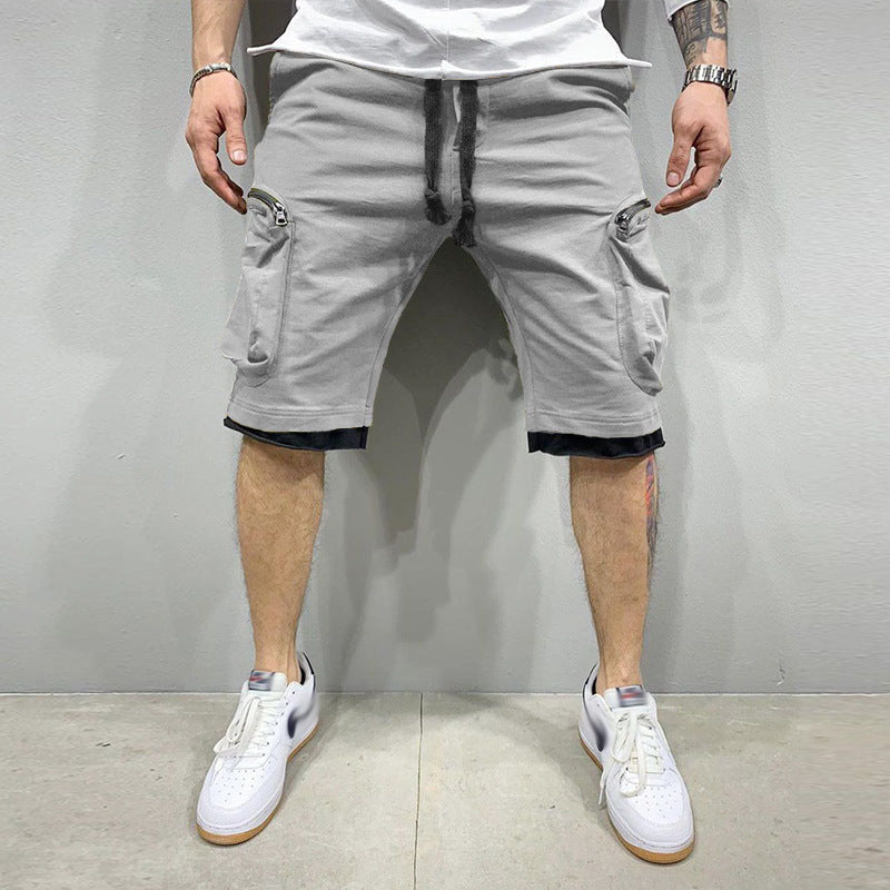 Sports Cropped Pants Multi-pocket Casual Cargo Shorts