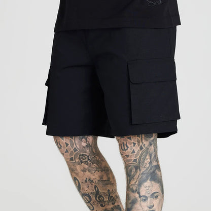 Three-dimensional Pocket Casual Tooling Men's Five-point Shorts