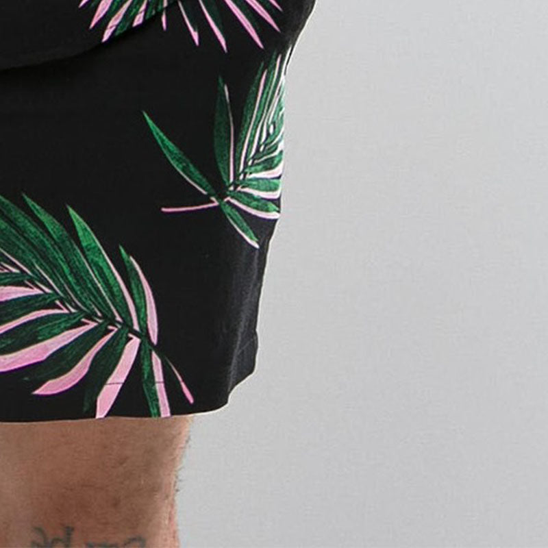 Men's Leaf Casual Holiday Two-Piece Set
