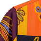 Cotton And Linen Printed Pocket Button-down Shirt