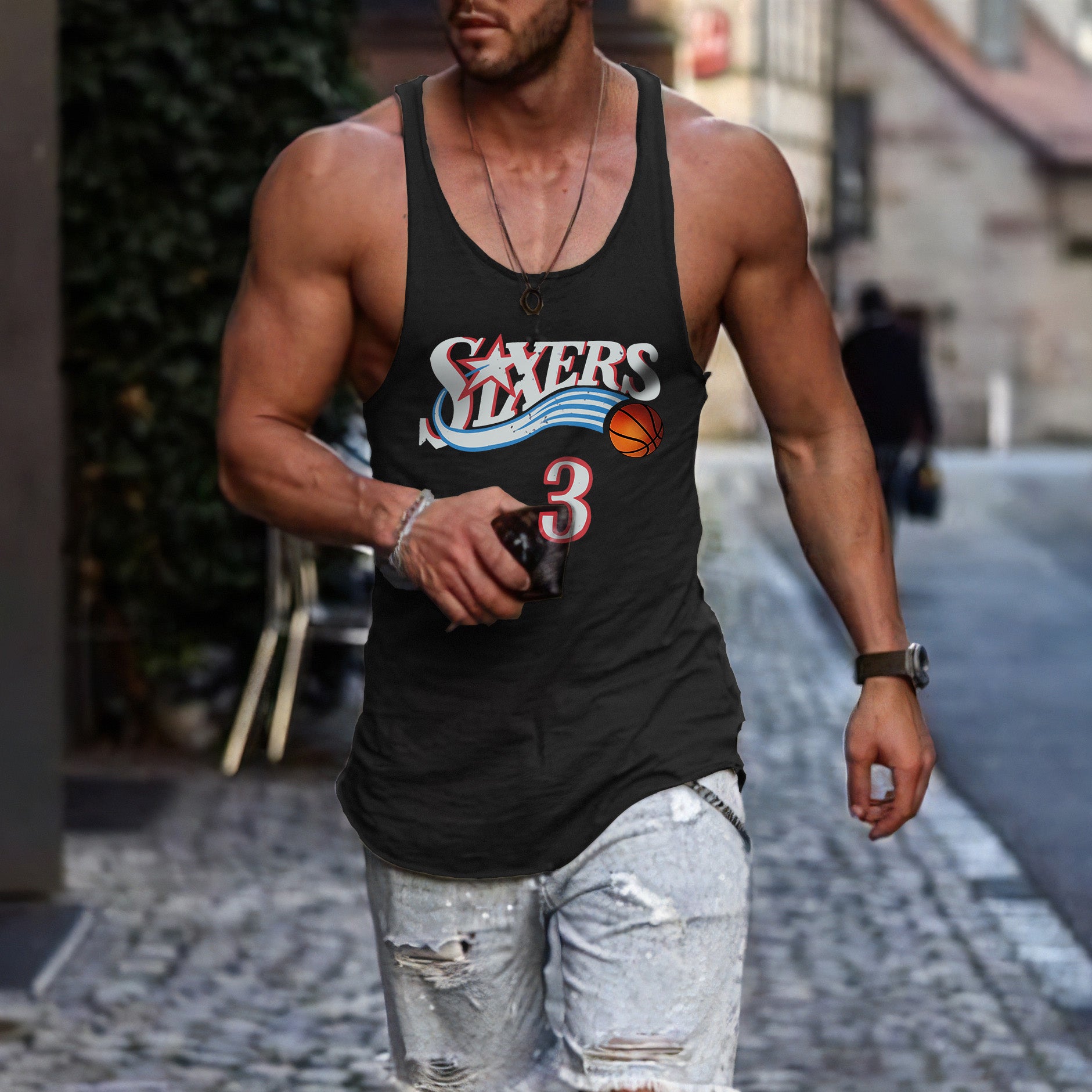 sixers tank top