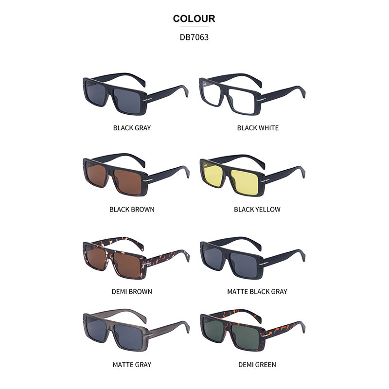 Retro Square Men's Sunglasses