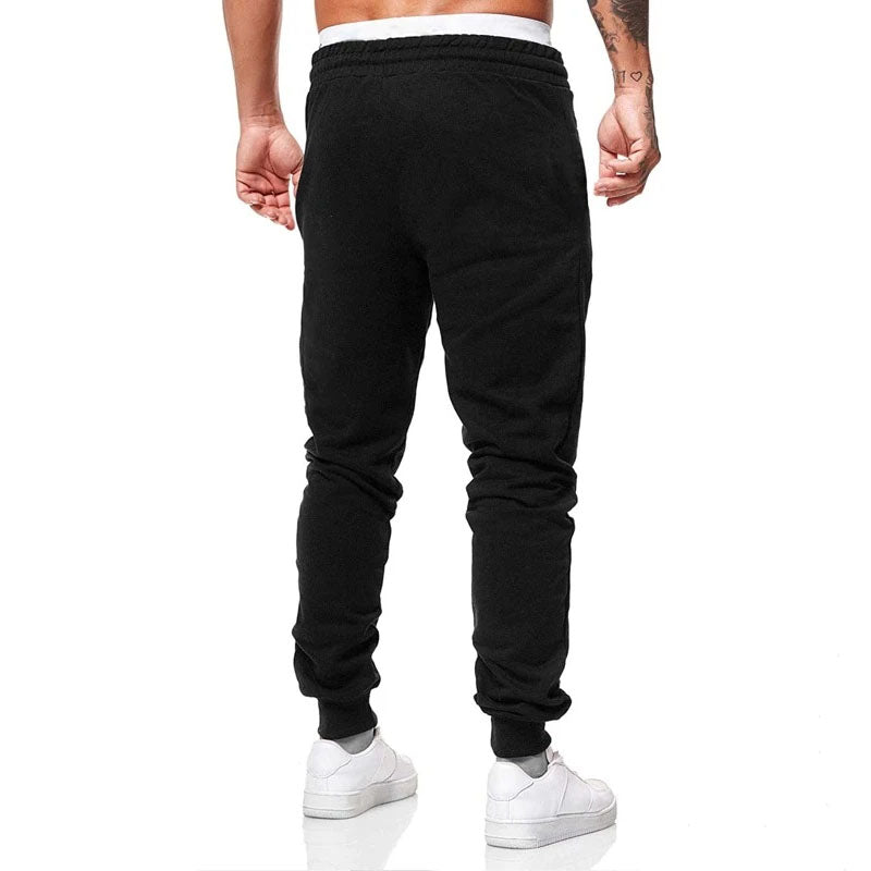 Clearance-Flowers Print Casual Sweatpants