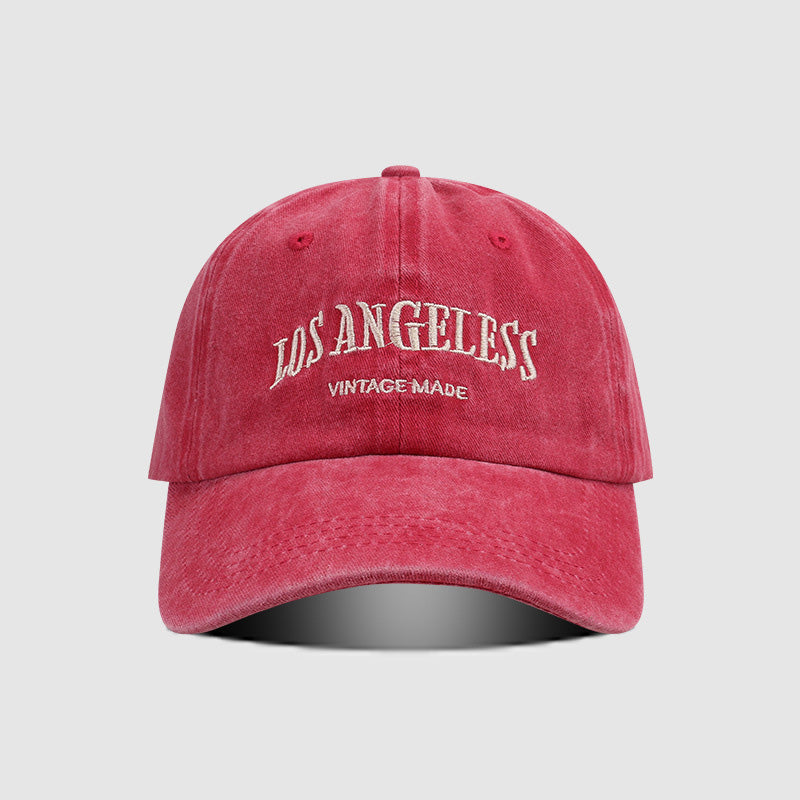 Los Angeles Vintage Distressed Embroidered Cap