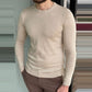 Men's Crew Neck Classic Fit Knitted Sweater