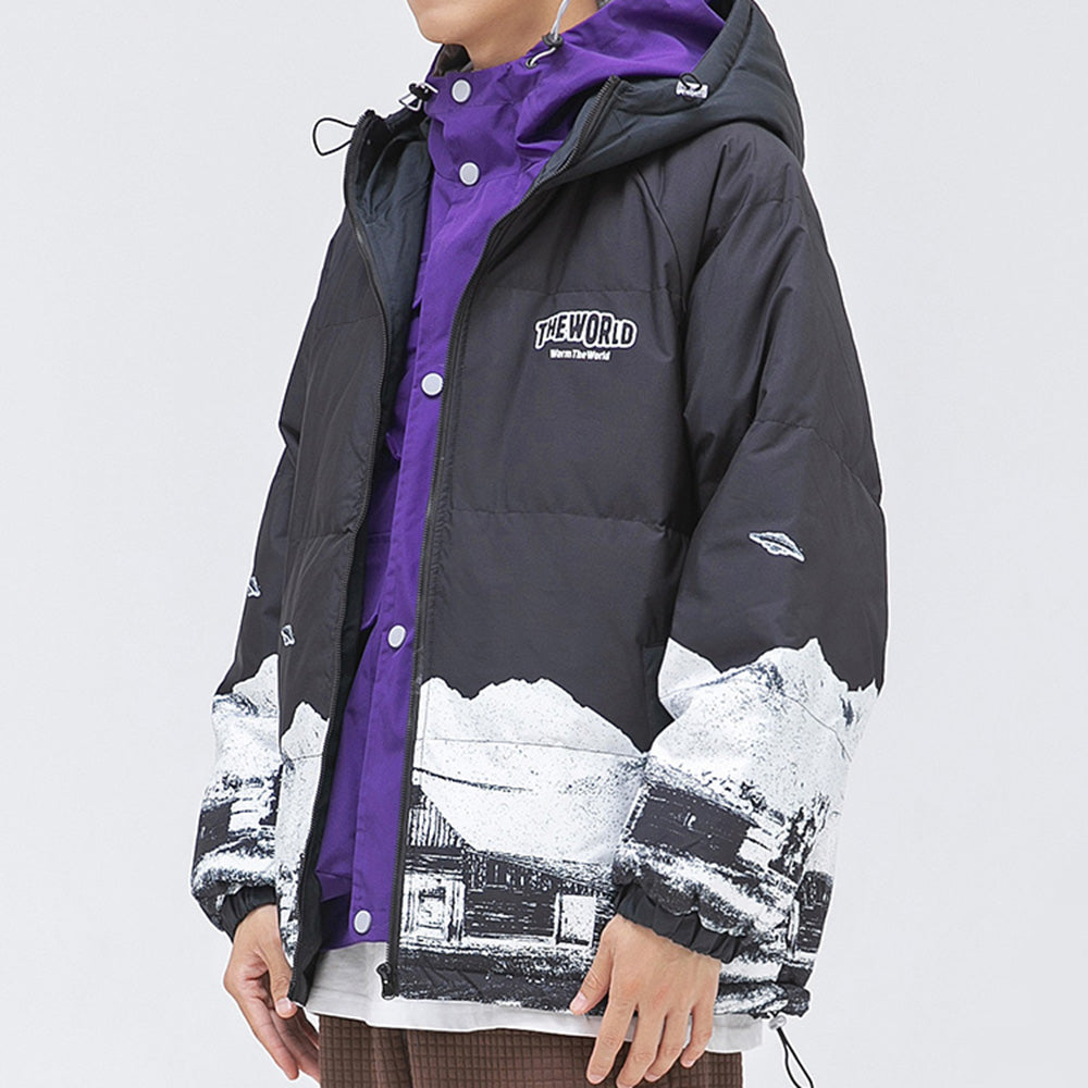 Men's Fashion Hoode Puffer Jackets