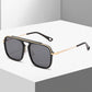 Retro Square Frame Steampunk Men's Sunglasses