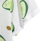 Cotton And Linen Printed Pocket Button-down Shirt