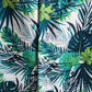 Cotton And Linen Printed Pocket Button-down Shirt