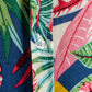 Cotton And Linen Printed Pocket Button-down Shirt