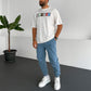 Boston Men's Casual Oversized T-Shirts