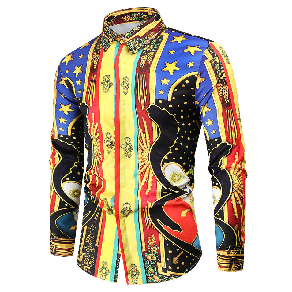 Men's Vintage Long Sleeve Shirts