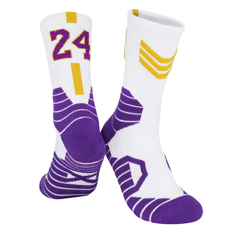 Men's Basketball Sports Crew Socks