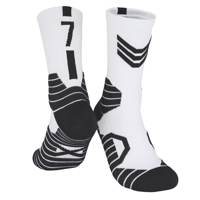 Men's Basketball Sports Crew Socks